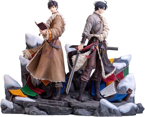 Time Raiders Pvc Statuas 1/7 Wu Xie & Zhang Qiling: Floating Life In Tibet Ver. Special Set 28 Cm Myethos