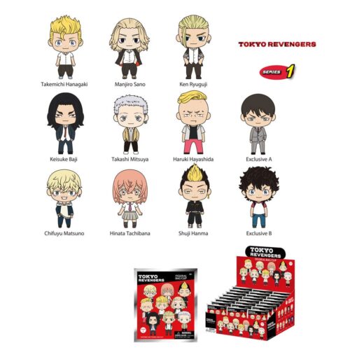 Tokyo Revengers Pvc Bag Clips Series 01  Con Figure Int.