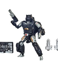 Transformers War From Cybertron Covert Agent Ravage + Decepticon Forever Ravage figures set 15cm Hasbro