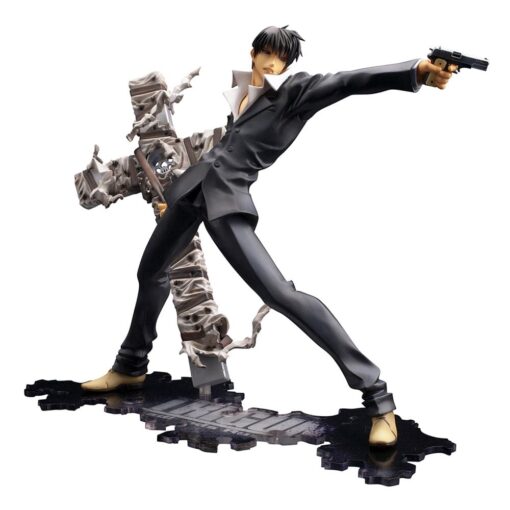 Trigun Badlands Rumble Artfx J Statua 1/8 Nicholas D. Wolfwood Renewal Package Version 20 Cm Kotobukiya