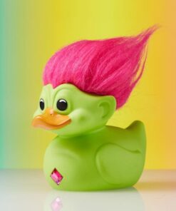 Trolls: First Edition - Green Troll Con Pink Hair Tubbz Numskull