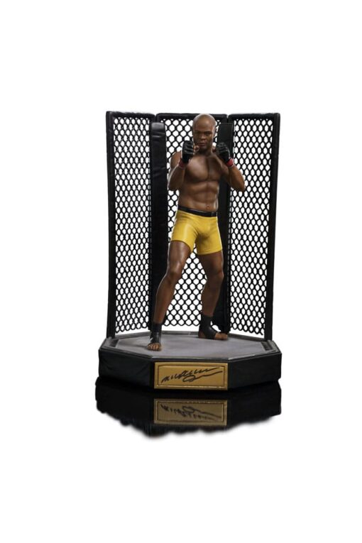 Ufc Deluxe Art Scale Statua 1/10 Anderson "spider" Silva - Signed Version 22 Cm Iron Studios