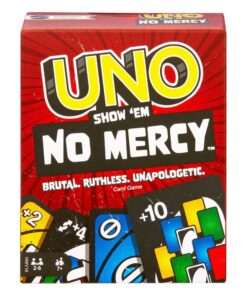 UNO Show ‘Em No Mercy Anniversary Edition 2010's Mattel Giochi di Carte