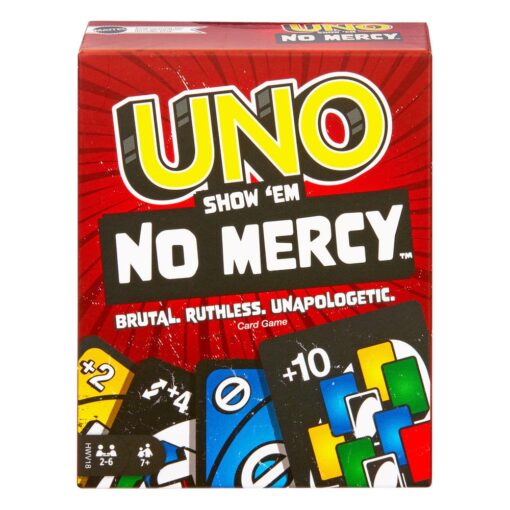 UNO Show ‘Em No Mercy Anniversary Edition 2010's Mattel Giochi di Carte