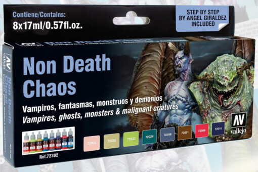 VALLEJO NON DEATH CHAOS BOX SET 72302 COLORI VALLEJO