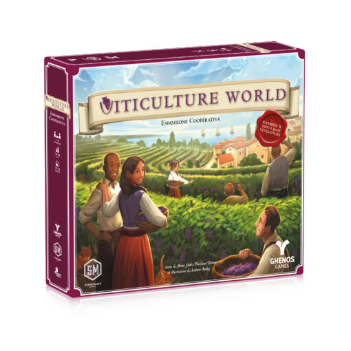 Viticulture World (ITA) Espansione Gioco da Tavolo 14+ Ghenos Games