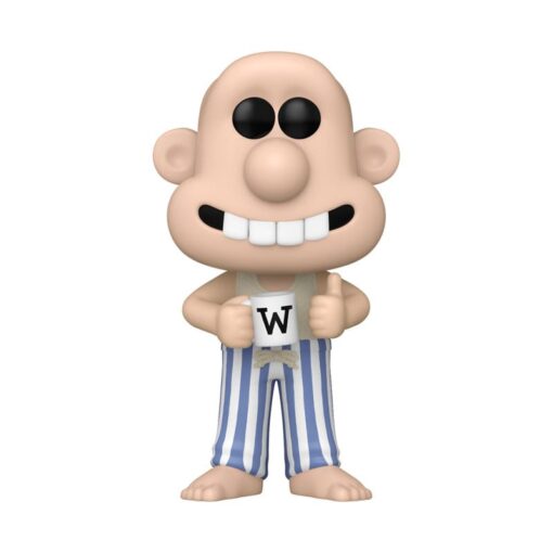 Wallace & Gromit Pop! Animation Vinile Figura Wallace In Pajamas 9 Cm Funko