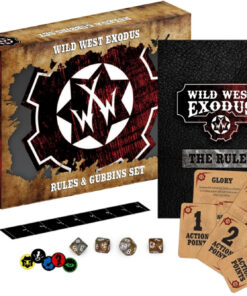 WARCRADLE STUDIOS WWE WILD WEST EXODUS RULES & GUBBINS SET GIOCO DA TAVOLO