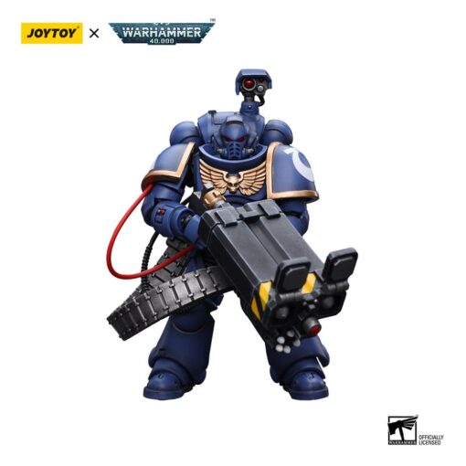 Warhammer 40k Action Figura 1/18 Ultramarines Desolation Marine Con Castellan Launcher (superkrak) 12 Cm Joy Toy (cn)