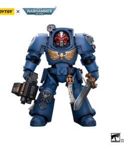 Warhammer 40k Action Figura 1/18 Ultramarines Terminator Squad Sergeant Con Power Sword E Teleport Homer 12 Cm Joy Toy (cn)