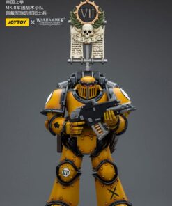 Warhammer The Horus Heresy Action Figura 1/18 Imperial Fists Legion Mkiii Tactical Squad Legionary Con Legion Vexilla 12 Cm Joy