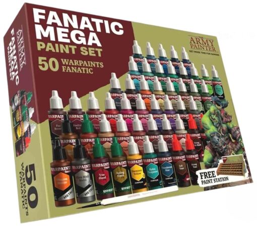 Warpaints Fanatic: Mega Paint Set Colori Modellismo Army Painter