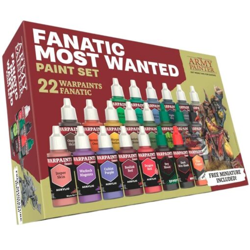 Warpaints Fanatic: Most Wanted Paint Set Colori Modellismo Army Painter