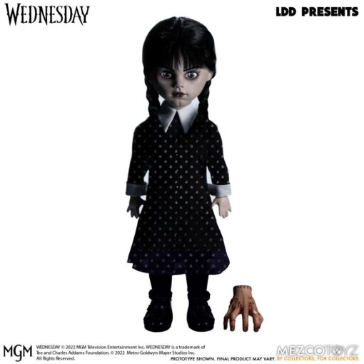 Wednesday Living Dead Dolls Bambola Wednesday Addams 25 Cm Mezco Toys