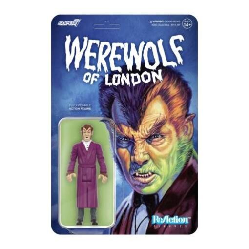 Werewolf Of London Reaction Werewolf Action Figura Super 7