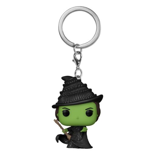 Wicked Pop! Vinile Portachiavis 4 Cm Elphaba  Funko