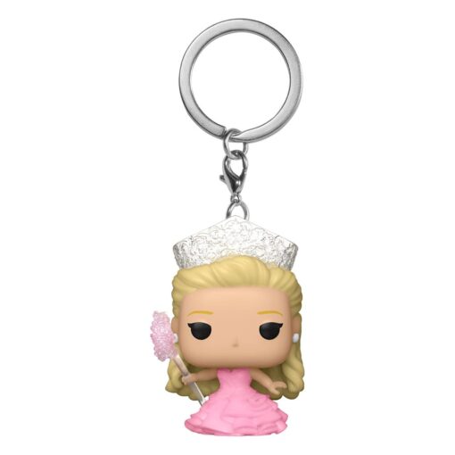 Wicked Pop! Vinile Portachiavis 4 Cm Glinda  Funko