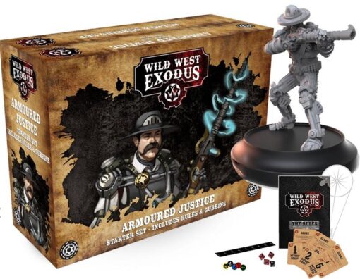 WWE ARMOURED JUSTICE STARTER SET WARGAME WARCRADLE STUDIOS