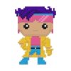 X-men '97 Pop! 8-bit Vinile Figura Jubilee 9 Cm Funko