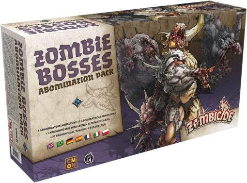 Zombicide - Black Plague - Zombie Bosses Abomination Pack