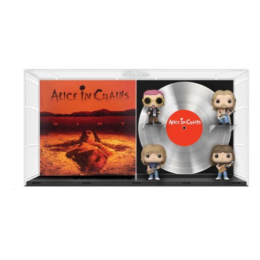 Alice In Chains Pop! Albums Dlx Vinile Figura 4-pack Dirt 9 Cm Funko