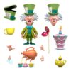 Alice In Wonderland Disney Ultimates Action Figura The Tea Time Mad Hatter 18 Cm Super7