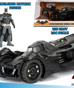 ARKHAM KNIGHT VIDEOGAME BATMOBILE 1:24 MODELLI IN SCALA MODEL CAR