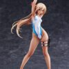 Arms Note Pvc Statua 1/7 Kouhai-chan Of The Swim Club Blue Line Swimsuit Ver. 29 Cm Amakuni