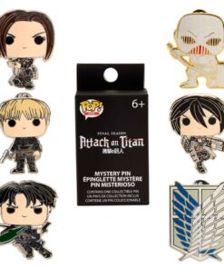 Attack On Titan Loungefly Enamel Pins Blind S4 Character  Funko