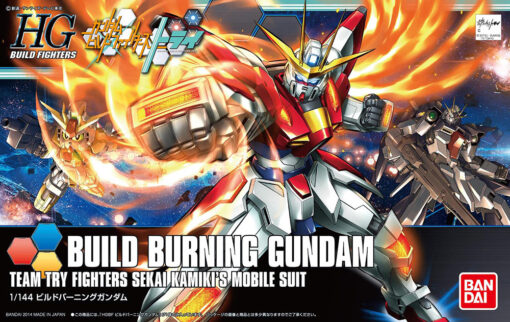 GUNDAM HIGH GRADE HGBF MODEL KIT BUILD BURNING 1/144 BANDAI