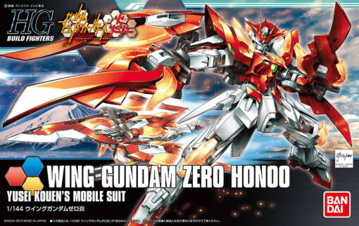 GUNDAM HIGH GRADE HGBF MODEL KIT WING ZERO HONOO 1/144 BANDAI