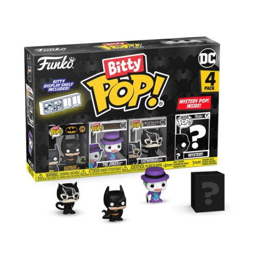 Batman 85th Anniversary Bitty Pop! Vinile Figura 4-pack Batman 2