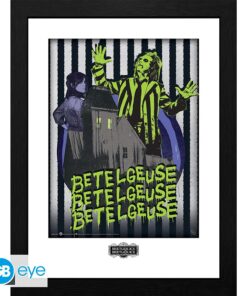 BEETLEJUICE - Framed print "Beetlejuice Beetlejuice" (30x40)