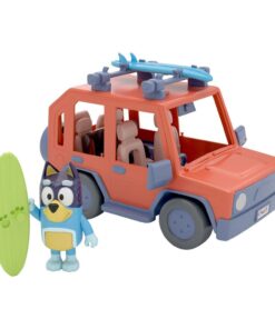 Bluey Action Figura Con Vehicle Bluey Family Cruiser Moose Toys