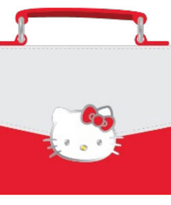 BORSETTA HELLO KITTY RED & WHITE ANIME MANGA - ACCESSORI