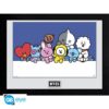 BT21 - Framed print "Groupe" (30x40)