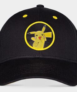 CAP POKEMON PIKACHU NERO - ABBIGLIAMENTO