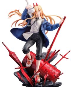 Chainsaw Man Statua 1/7 Power & Meowy 28 Cm Sega