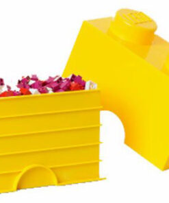 CONTENITORE LEGO BRICK 2 GIALLO GADGET