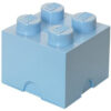 CONTENITORE LEGO BRICK 4 AZZURRO GADGET