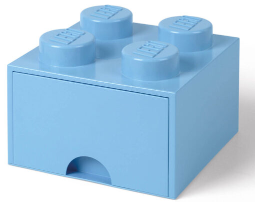 CONTENITORE LEGO BRICK 4 CASSETTO AZZURRO LEGO - GADGET