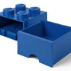 CONTENITORE LEGO BRICK 4 CASSETTO BLU GADGET