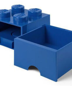 CONTENITORE LEGO BRICK 4 CASSETTO BLU GADGET