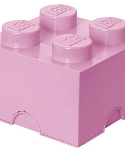 CONTENITORE LEGO BRICK 4 ROSA SCURO GADGET