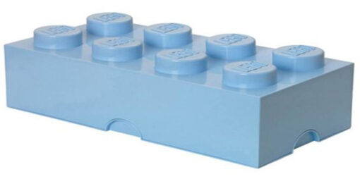 CONTENITORE LEGO BRICK 8 AZZURRO GADGET