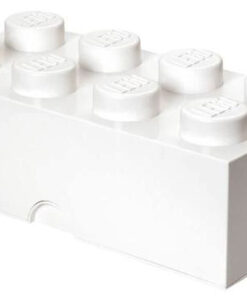 CONTENITORE LEGO BRICK 8 BIANCO GADGET