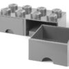 CONTENITORE LEGO BRICK 8 CASSETTO GRIGIO GADGET