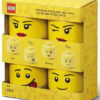 CONTENITORE LEGO MINI TESTA SET 4PZ LEGO - GADGET