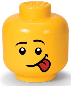 CONTENITORE LEGO TESTA LARGE UOMO SILLY LEGO - GADGET