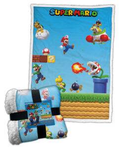 COPERTA SHERPA SUPER MARIO PERSONAGGI NINTENDO SUPER MARIO - ACCESSORI